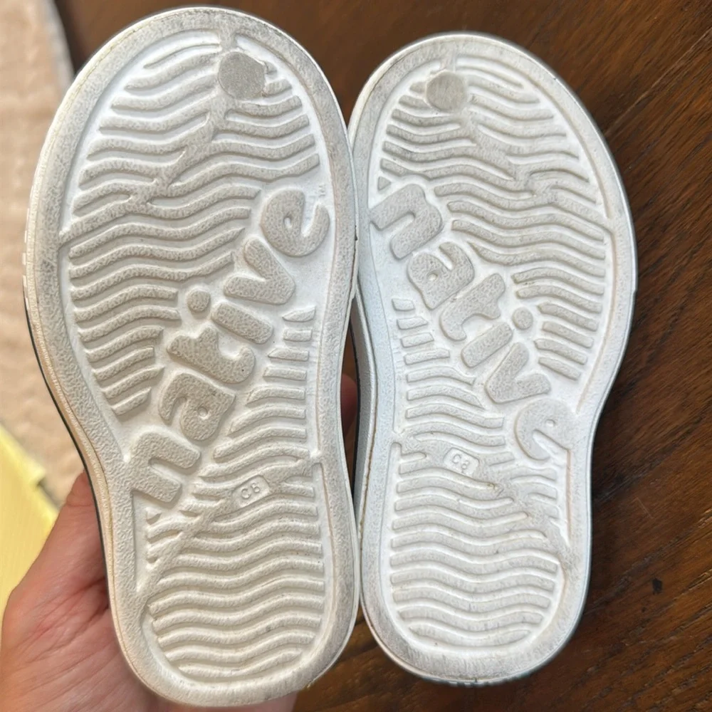 Native - White Miles Child Slip On Shoes - Size: C8